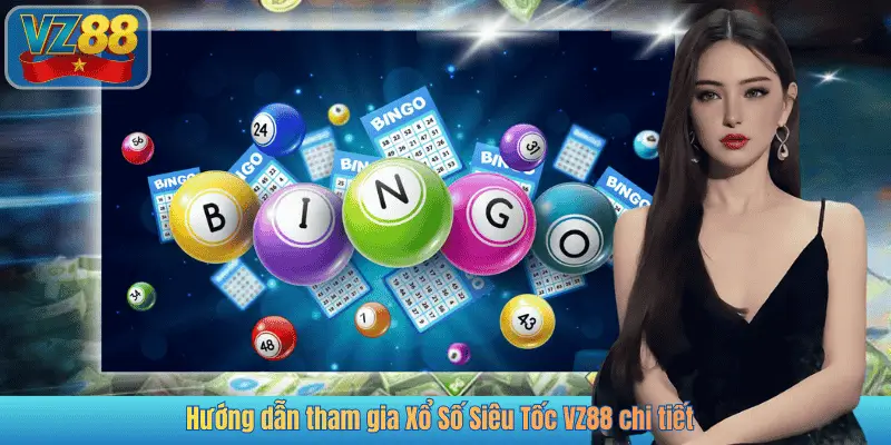 Hướng dẫn tham gia Xổ Số Siêu Tốc VZ88 chi tiết
